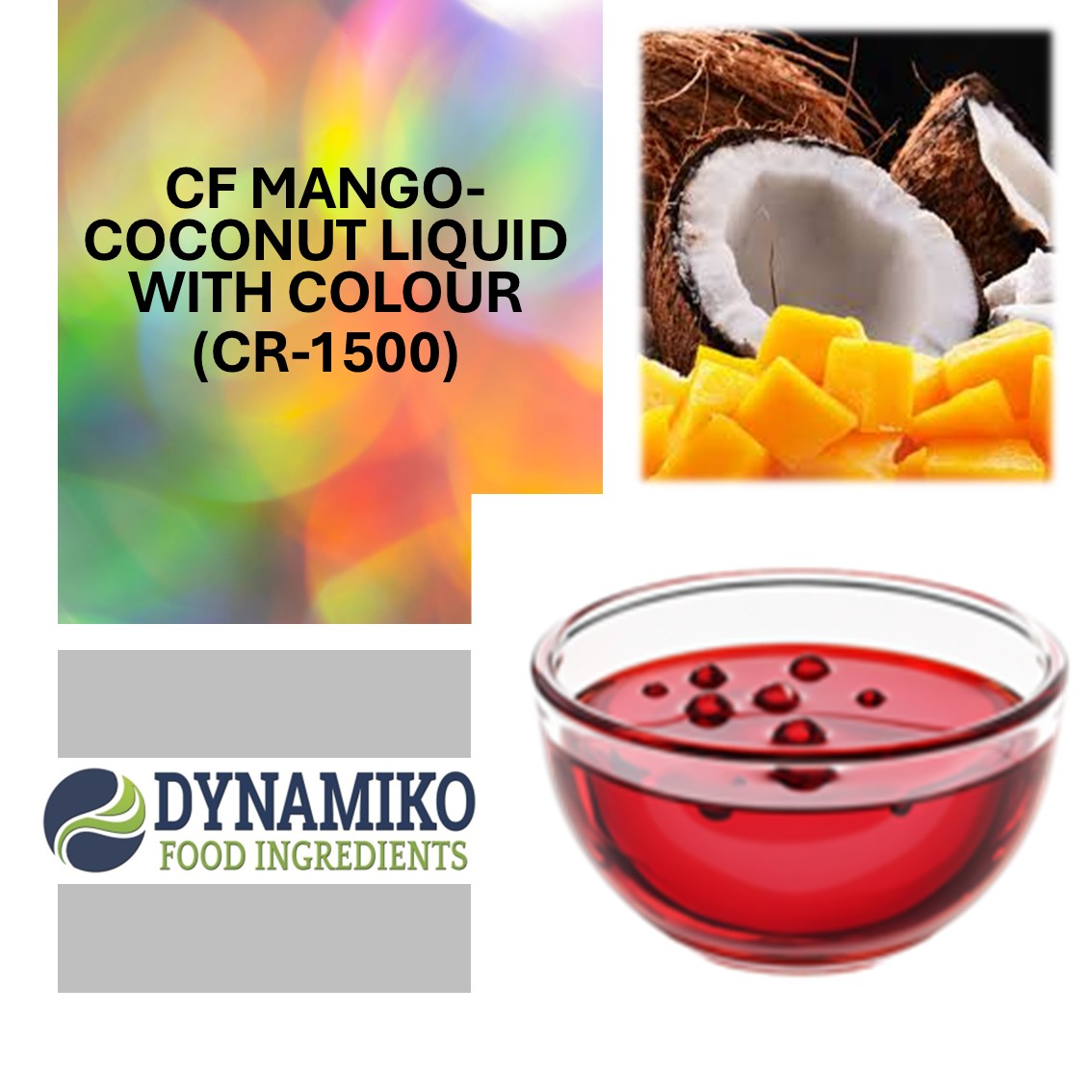 CF - MANGO COCONUT LIQUID WITH COLOUR (CR-1500)