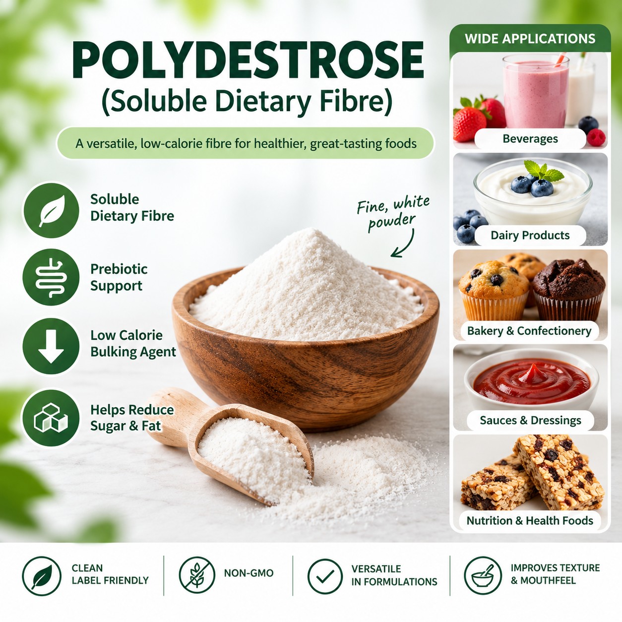POLYDEXTROSE - 25 KG
