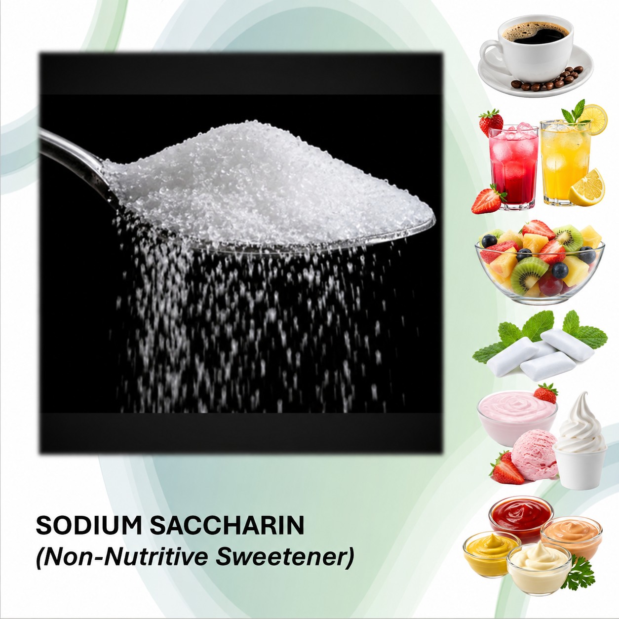 SODIUM SACCHARIN (40-80 MESH) - 25 KG SODIUM SACCHARIN (40-80 MESH) - 25 KG