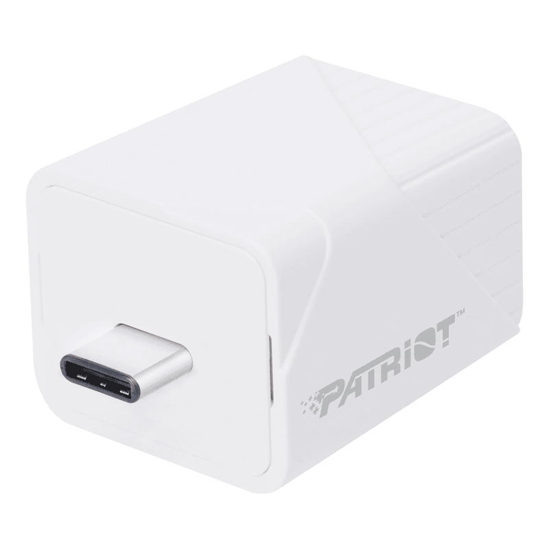 Patriot iLuxe Cube 512GB Type-C Smart Backup Solution - White