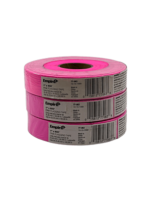 PINK FLAGGING TAPE 1''
