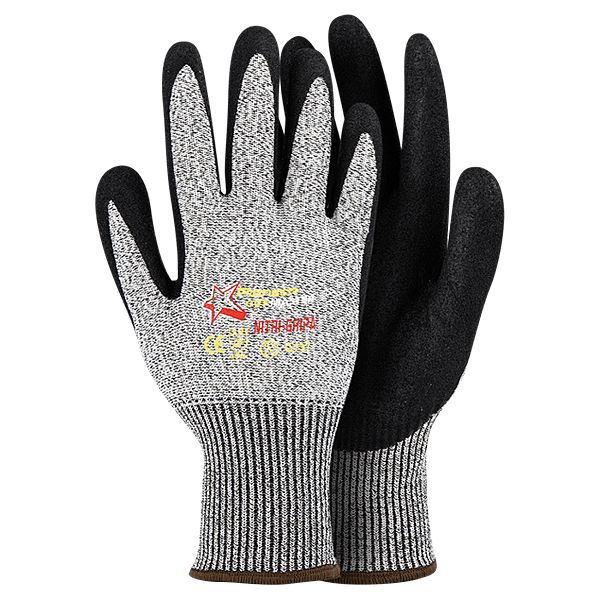 Pioneer Cutmaster Nitri Gripa Palm Dipped Glove