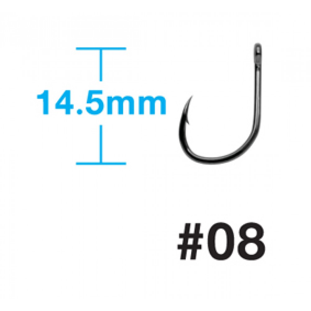 WEEBASS ตาเบ็ด - รุ่น BX DX-IMA , 08 (100PCS)