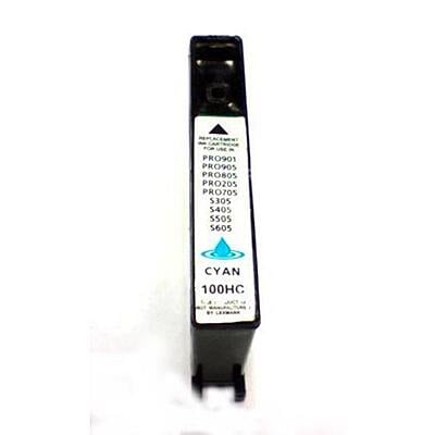100XL Cyan Compatible Lexmark Inkjet Cartridge