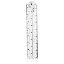 PLASTIC MEASURING RULER