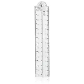 PLASTIC MEASURING RULER