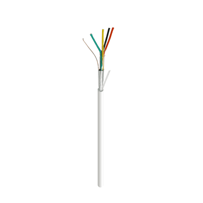 Security Cable 22/4 Shielded CCA Stranded 500Ft White