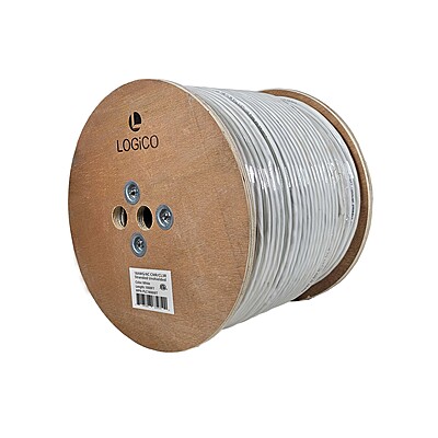 18AWG/6C STRANDED BC CMR/CL3R 1000FT WHITE