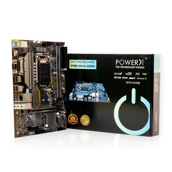 Power X Motherboard H410 LGA 1200 Soc Power X Motherboard H410 LGA 1200 Soc