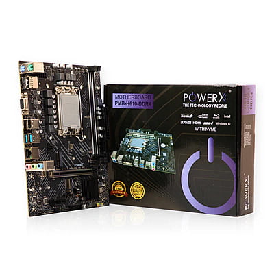 Power X Motherboard 610 - 1700 Socket (With wifi & Bt )