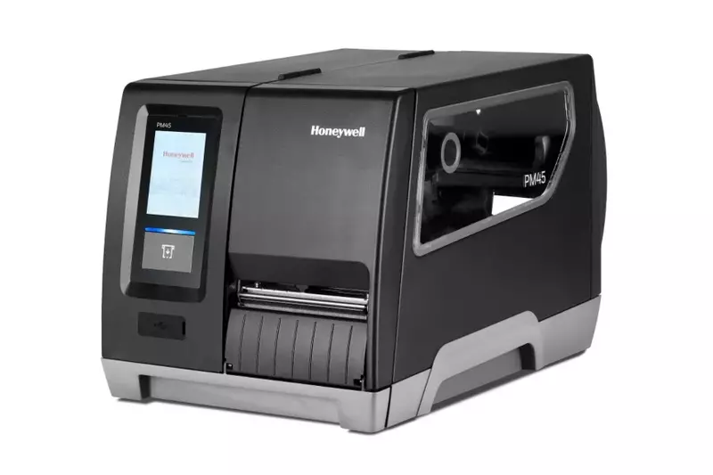 PM45A, Full Touch Display, Ethernet, Fixed Hanger, TT, 203 DPI, No Power Cord