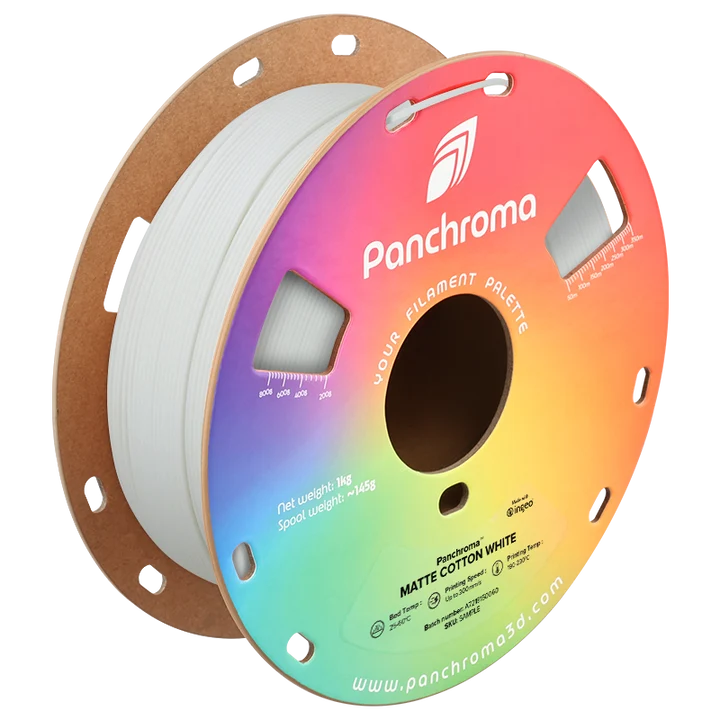 Panchroma™ (1.75mm, 1000g) Matte Cotton White Panchroma™ (1.75mm, 1000g) Matte Cotton White