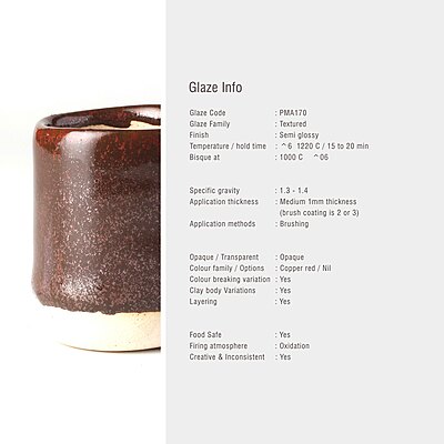 Sara Mid Fire Textured Wood Brown PMA170