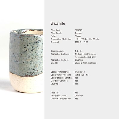 Sara Mid Fire Variegated Blue PMA273