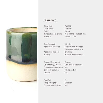 Sara Mid Fire Water Colour Deep Green PMA378