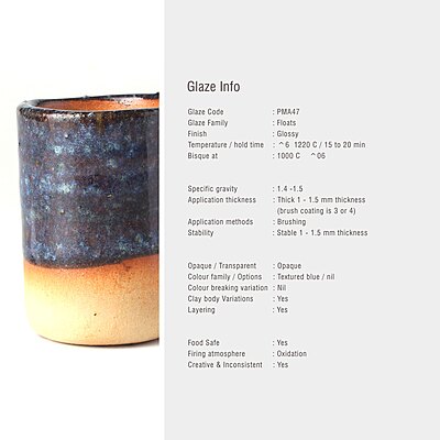 Sara Mid Fire Floats Blue PMA47