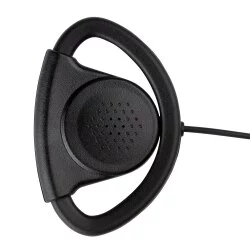 Adjustable D-Style Earpiece With In-Line Microphone and PTT — PMLN6757A