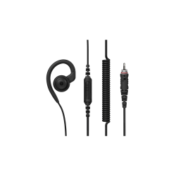 Over-the-Ear Earpiece, 2.5mm Single Pin, Straight (Short Cord) — PMLN8125A