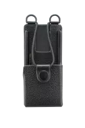 Hard Leather Carry Case, 3” Fixed Belt Loop — PMLN8433A
