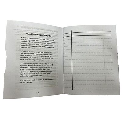 Security Officers Pocket Book