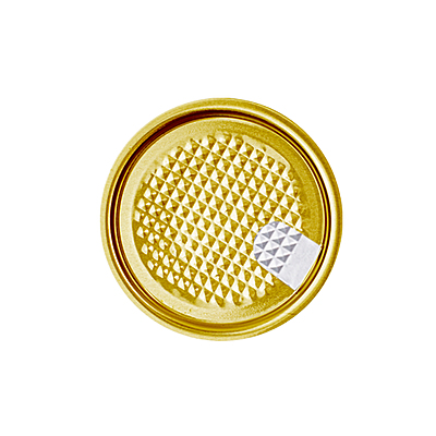 Aluminum Lid POE 202 - Gold Aluminum Lid POE 202 - Gold