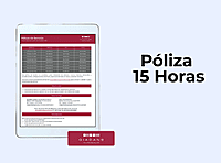 Póliza 15 horas