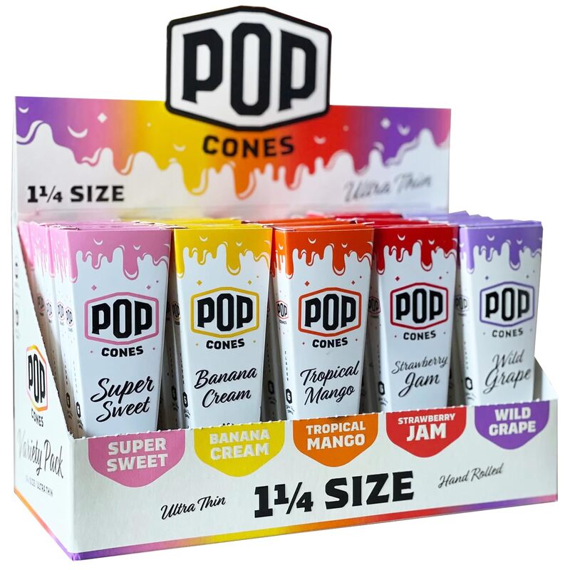 POP CONES Ultra Thin 1 1/4 (6/24)