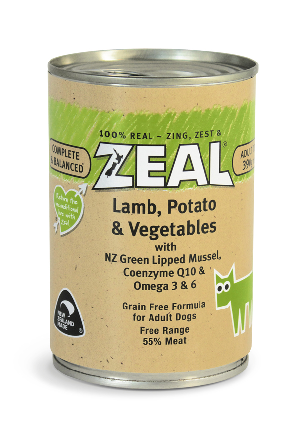 Zeal - Lamb, Potato & Vegetables 390G(Wet Food) Zeal - Lamb, Potato & Vegetables 390G(Wet Food)