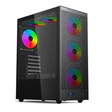U900 ATX Cabinet with SMPS ULTRA- Black V8110 Ultra Black - WITHOUT SMPS