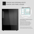 U900 ATX Cabinet with SMPS ULTRA- Black V8110 Ultra Black - WITHOUT SMPS