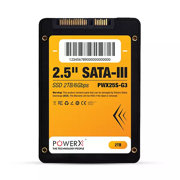 Power x 2.5" SATA 3.0 SSD 2TB