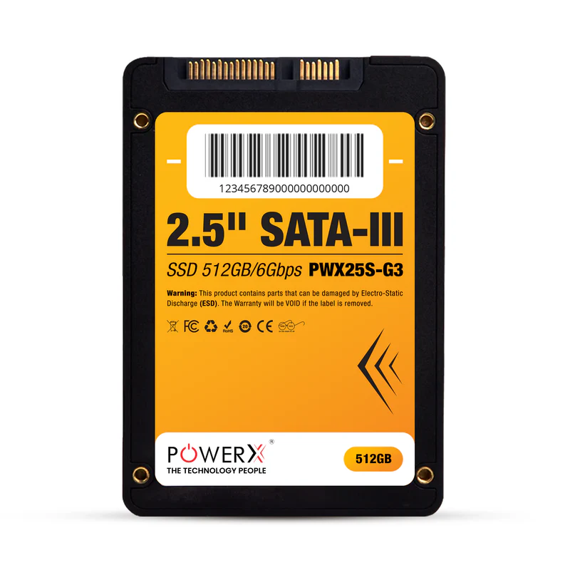 Power-X 2.5" SATA 3.0 SSD 512 GB