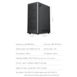 U910 ATX Cabinet with SMPS ULTRA- Black V8111 Ultra Black - WITHOUT SMPS