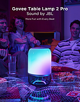 Govee RGBICWW Table Lamp 2 Pro Sound by JBL