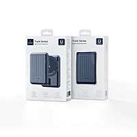 WiWU 5000mAh Magnetic Power Bank Portable Wilreless Fast Charging- Blue