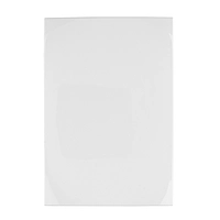 Placa de ABS ciega, línea Oslo, color blanco - PPCI-OB / 48306