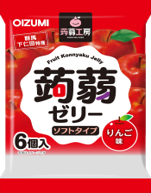 R)Shimonita Konjac Jelly Apple 6p_16/3.7oz
