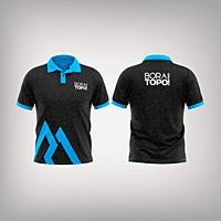 CAMISA POLO - BORA PRO TOPO - AZUL