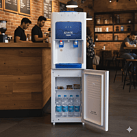 Atlantis Prime HCN dispenser showing the bottle-top loading design and cooling cabinet door. Atlantis Prime HCN dispenser showing the bottle-top loading design and cooling cabinet door.