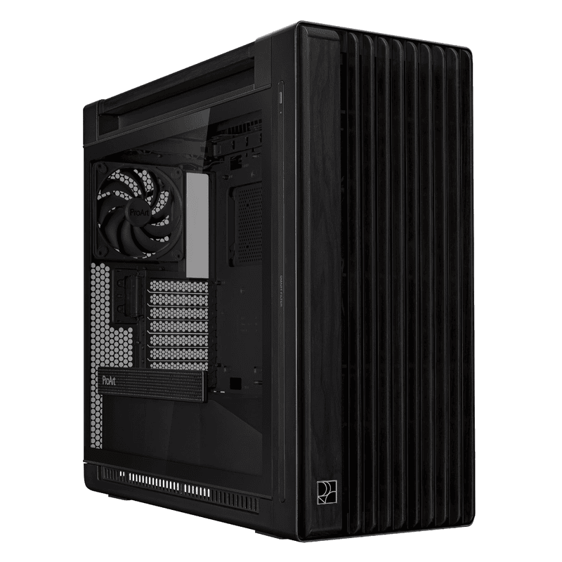 Asus ProArt PA602 Wood Edition Mid Tower ATX Chassis - Black