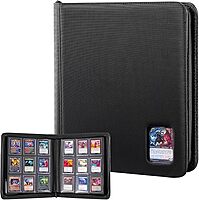 324 SLOTS TOPLOADER BINDER WITH DISPLAY WINDOW
