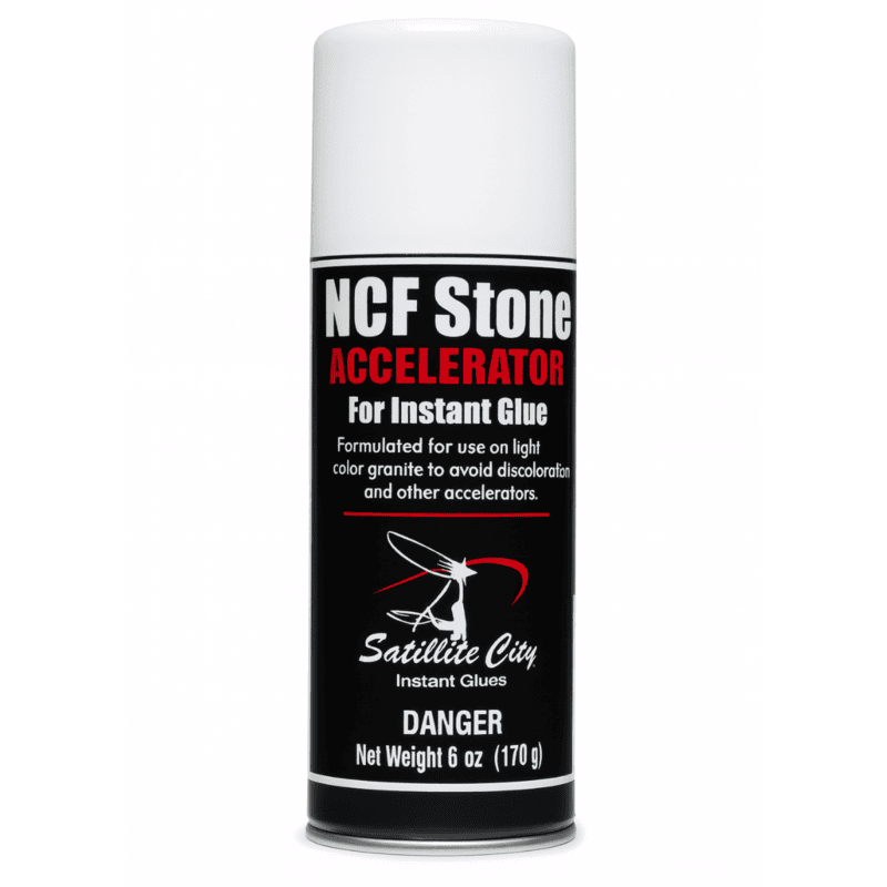 NCF Stone Accelerator Aerosol Spray - Black Can, 6 oz NCF Stone Accelerator Aerosol Spray - Black Can, 6 oz