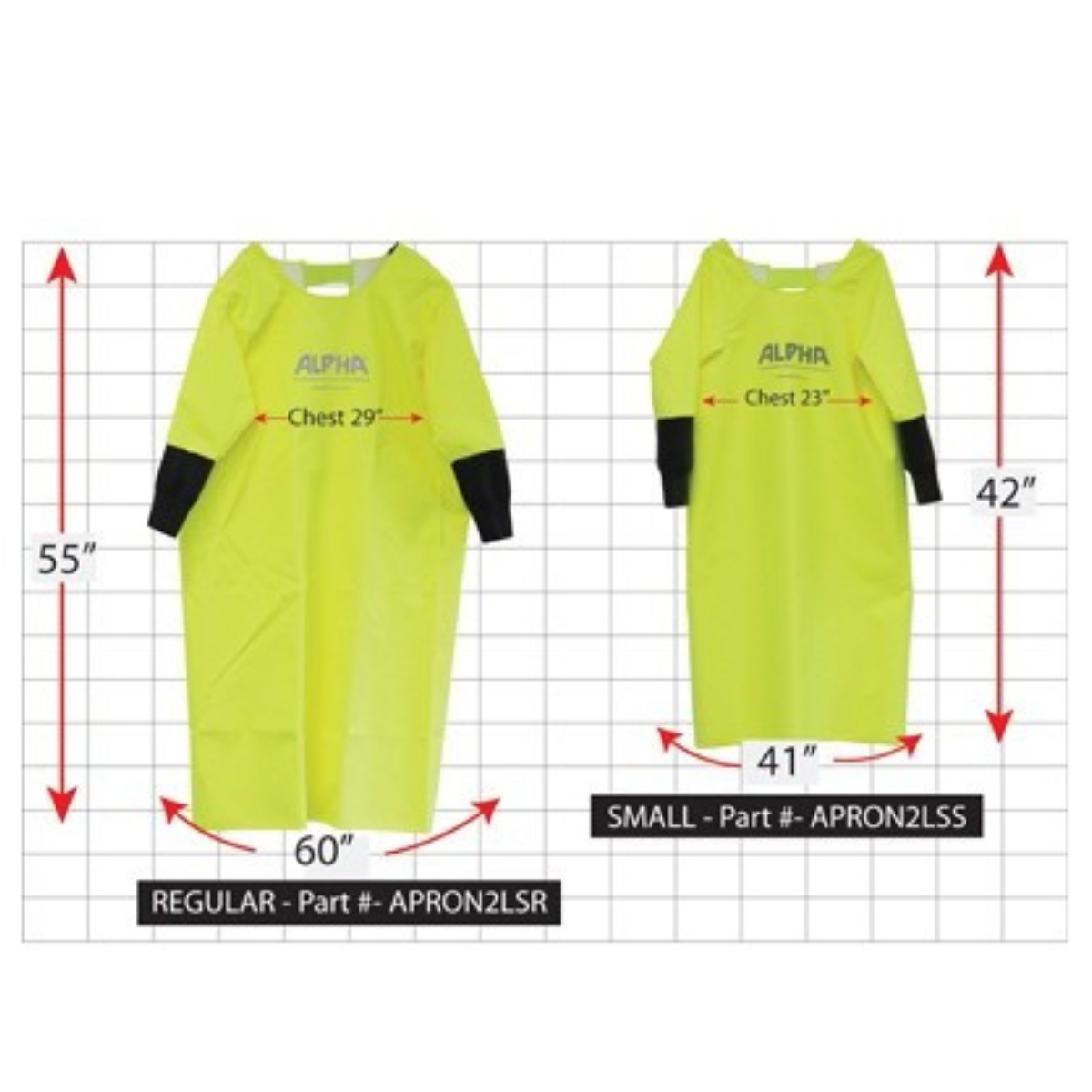 Alpha Multi-Purpose Apron, Long-Sleeved Alpha Multi-Purpose Apron, Long-Sleeved