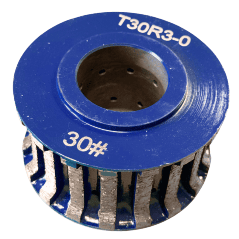 CNC Profile Wheel - 35mm Bore, T30, R3, Segmented, 30 # POS 0