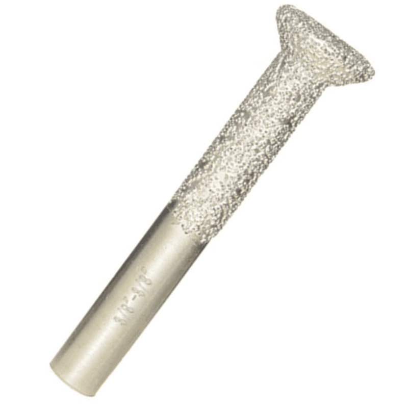 Apexx Brazed T-31 Anchor Bit - 3/8" Shank x 3/8" Diamond Neck x 3/4" Diamond Head