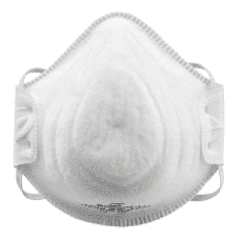 PeakFit N95 Disposable Respirator, Unvented, 20pk