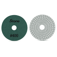 Stone Wet Polishing Pad - 4", 400 grit