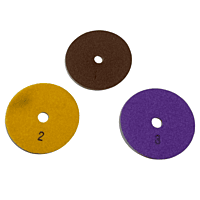 Budder 3 Step Wet Polishing Pad, 4" - Step 1