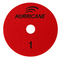 Hurricane 3 Step Wet Polishing Pad - Step 1