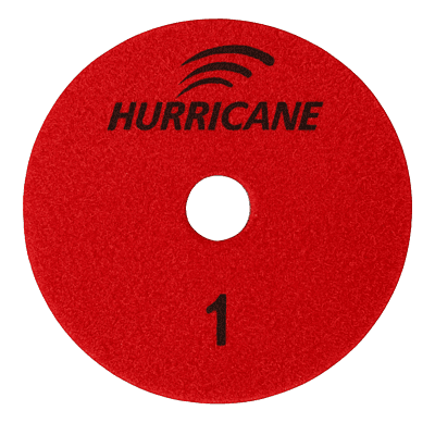Hurricane 3 Step Wet Polishing Pad - Step 1 Hurricane 3 Step Wet Polishing Pad - Step 1
